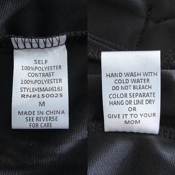 NWT Emory Park x Dolls Kill | Black Velour Leopard Zip Track Jacket Small - Picture 8 of 8